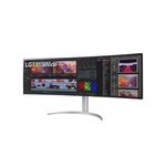 LG 49BQ95C-W számítógép monitor 124, 5 cm (49") 5120 x 1440 pixelek UltraWide Dual Quad HD Fehér (... fotó