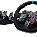 Logitech Gaming G29 Driving Force Kormány PC, PlayStation 3, PlayStation 4, PlayStation 5 Fekete fotó