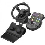 Logitech Gaming G Saitek Farm Sim Controller -N/A- EMEA Kormány PC Fekete Pedállal fotó