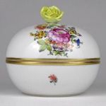 1N939 Régi Bouquet de Herend - Herendi porcelán bonbonier fotó