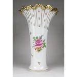 1R046 Petit bouquet de rose nagyméretű Herendi porcelán tölcsér váza 36.5 cm fotó