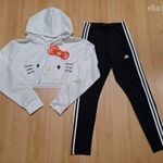 Hello Kitty felső+adidas leggings 158 fotó