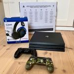 PS4 Pro - Sony Playstation 4 Pro 1TB eredeti dobozában + 1 kontroller és extrák fotó