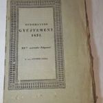 Tudományos Gyüjtemény 1831.XV. esztendei Folyamat X. vagy octoberi Kötet /1817-1841/ ritka Pesti Kia fotó