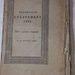 Tudományos Gyüjtemény 1831. XV.esztendei folyamat IX. vagy Septemberi kötet /1817-1841/Pesti ritka fotó