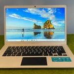 Asus Vivobook E506s-nél sokkal gyorsabb Alcor Snugbook Q1421 fehér, Intel Quad Core CPU, Win 10 fotó