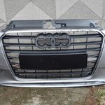 Audi A3 8V 2012.04- elsőlökhárító középső ráccsal jel nélkül ABS-ből fotó