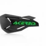 Acerbis X-Factory kézvédő elemek (párban) - fekete/zöld fotó