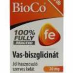 BIOCO VAS-BISZGLICINÁT TABLETTA 60DB fotó