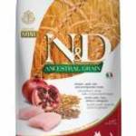 N&D Dog Ancestral Grain csirke, tönköly, zab & gránátalma adult mini 2, 5kg fotó