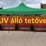 UV állóbb 2x2 zöld rendezvény sátor árusító piaci horgász kerti pavilon ST30 - Monivel fotó