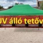 UV állóbb 3x2 zöld rendezvény sátor árusító piaci horgász kerti pavilon 2x3 ST30 - Monivel fotó