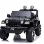 Gyermek elektromos autó Baby Mix Jeep Wrangler Rubicon fekete fotó