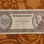 1993 -as Ropogós 5000 Forint -os "J" betűjeles, fémszálas bankó !!!! (L2321) fotó