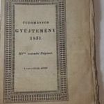 Tudományos Gyüjtemény 1831. XV.év I.Január kereskedés a Dunán, mocsár lecsapolás, szőlő termelés fotó