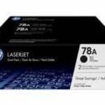 CE278AD Lézertoner LaserJet P1566, P1606 nyomtatókhoz, HP 78A, fekete, 2*2, 1k fotó