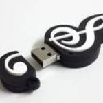 G-kulcs violinkulcs 8 GB USB pendrive fotó