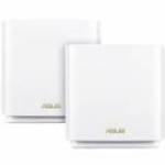 ASUS ZenWiFi AX (XT8) AX6600 WiFi 6 Háromsávos Fehér Mesh WiFi rendszer (2-pk) fotó