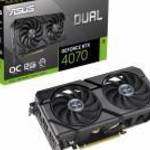 ASUS Dual -RTX4070-O12G-EVO NVIDIA GeForce RTX 4070 12 GB GDDR6X videókártya fotó