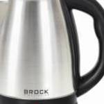 Brock WK0616S, 1500W, 1, 8 L, 360°, Rozsdamentes acél, Ezüst, Elektromos vízforraló - BROCK fotó