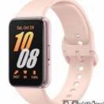 SAMSUNG Galaxy Fit 3 okosóra, okoskarkötő - ROSE GOLD - szilikon szíj, aktivitásmérő, 5 ATM, IP68 ví fotó