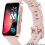 HUAWEI Band 8 bluetooth okoskarkötő - RÓZSASZÍN - aktivitásmérő, pulzusmérő, hívásjelzés, vízálló, 1 fotó