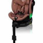 Lionelo Harmony I-Size 360°-ban forgatható ISOFIX gyermekülés (40-150 cm) - Red Brick Bamboo fotó