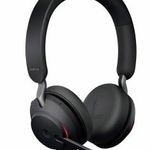 Jabra Evolve2 65 MS Telefon On Ear headset Bluetooth? Stereo Fekete Hangerő szabályozás, Elemtölt... fotó