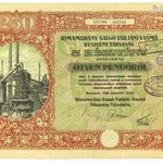 RIMAMURÁNY-SALGÓ-TARJÁNI VASMŰ RT. - EISENWERK AG. - Budapest, 5 részvény egyenként 50 P.-ről (5 Ak fotó