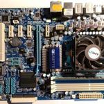 Gigabyte GA-MA770T-UD3 alaplap processzorral, hűtővel és memóriával fotó