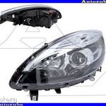 RENAULT SCENIC 3 2013.06-2016.08 /JZ/ Fényszóró bal (H7/H7) (motor nélkül) {DEPO} fotó