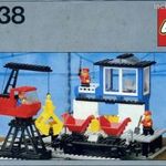 7838 lego vonat Rakodó állomás fotó