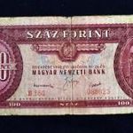 1949 RÁKOSI CÍMERES 100 FORINT BANKJEGY fotó