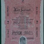 1848, 2 Forint "Kossuth bankó" bankjegy fotó