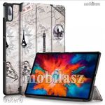 Lenovo Tab P11 Pro (TB-J706F), Tab XiaoXin P11 Pro, Tablet tok, Trifold flip, Eiffel torony mintás fotó