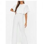 Missguided női egyberészes ruha cape wide leg jumpsuit (14.990 Ft helyett) fotó