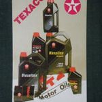 Kártyanaptár, Texaco, benzinkút, motor olaj, 1994 , , R, fotó