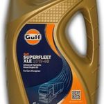 Gulf SuperFleet XLE 10W40 tehergépjármű motorolaj 4L fotó