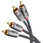 Goobay 65294 2x RCA apa - 2x RCA apa Kábel (3m) (65294) fotó