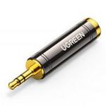 UGREEN adapter 3.5 mm jack to 6.5 / 6.35 mm mini jack (szürke) fotó