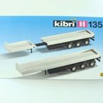 X688 H0 1: 87 Kibri 13545 DOLL pótkocsik fotó