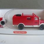 K307 H0 1: 87 Wiking 863 01 23 Opel Blitz LF8 tűzoltó pótkocsival fotó