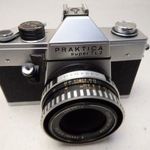 PRAKTICA SUPER TL FÉNYKÉPEZŐGÉP ANTIK RÉGI GYŰJTŐKNEK CARL ZEISS JENA 50 MM OBJEKTíV fotó