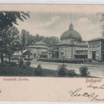 Budapest - Városliget, Fővárosi pavilon, 1899 (T) fotó