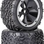 Reely 1: 8 Monstertruck Abroncs 6 küllős Fekete-szürke 2 db fotó