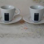 LAVAZZA porcelán kávés csésze+ alj ( 2-2 db. ) fotó