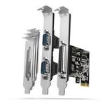 AXAGON PCEA-PSN PCIE 1x Paralel + 2x Serial PCEA-PSN Alkatrész Bővítőkártya fotó