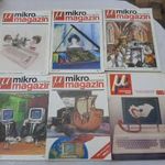 6db Mikroszámítógép Magazin 1985/4 1987/4, 6, 11, 12 1989/12 újság Commodore 64 Primo ZxSpectrum egyben fotó