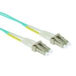 ACT LSZH Multimode 50/125 OM3 fiber cable duplex with LC connectors 3m Blue RL9603 Hálózat Hálóza... fotó