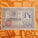 1918 -as 10.000 Korona bankó Osztrák - Magyar bank MAGYARORSZÁG felülb.RITKA !!! (2303) fotó